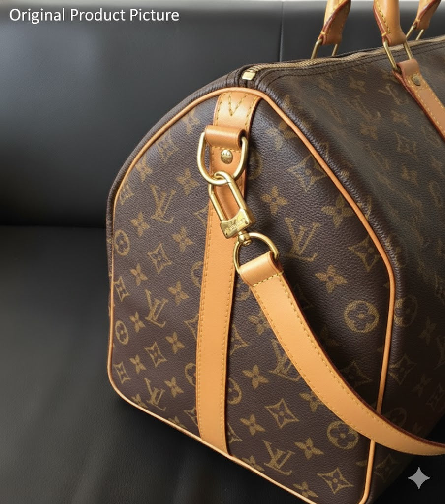 Louis Vuitton Logo Duffel Bag (Classic)