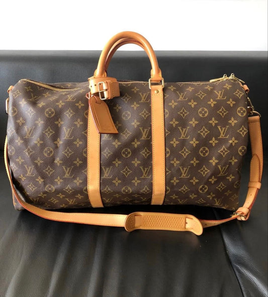 Louis Vuitton Logo Duffel Bag (Classic) + Box