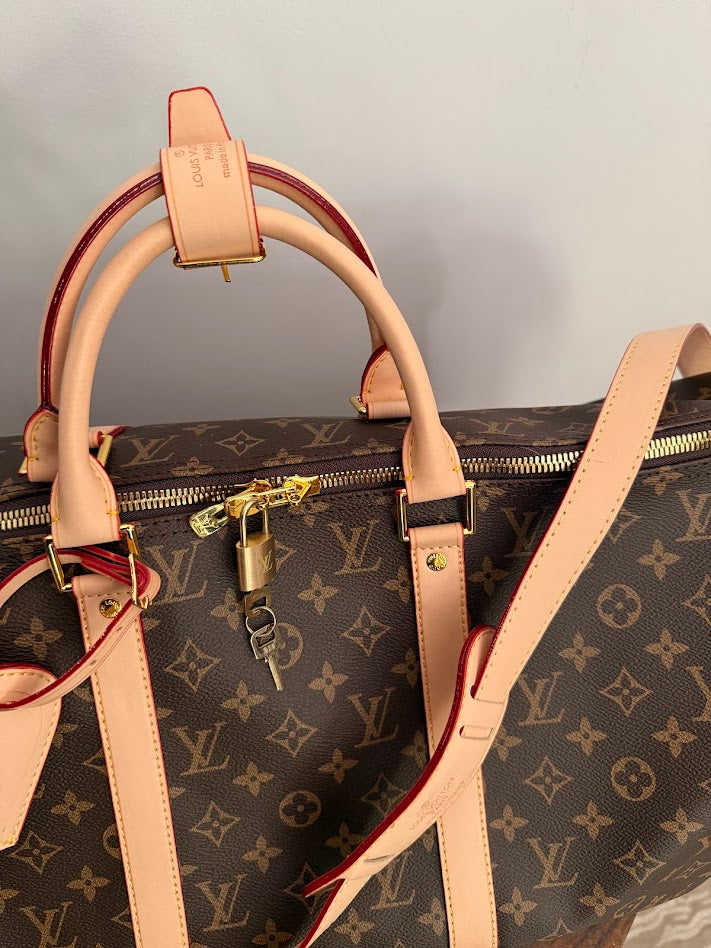 Louis Vuitton Logo Duffel Bag, Classic