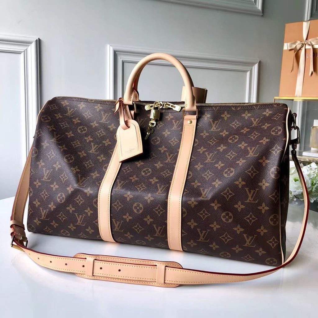 Louis Vuitton Logo Duffel Bag, Classic