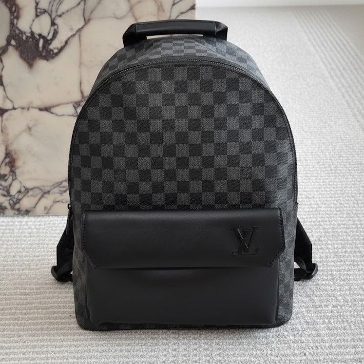 Louis Vuitton Damier Graphite Campus Backpack (Black)
