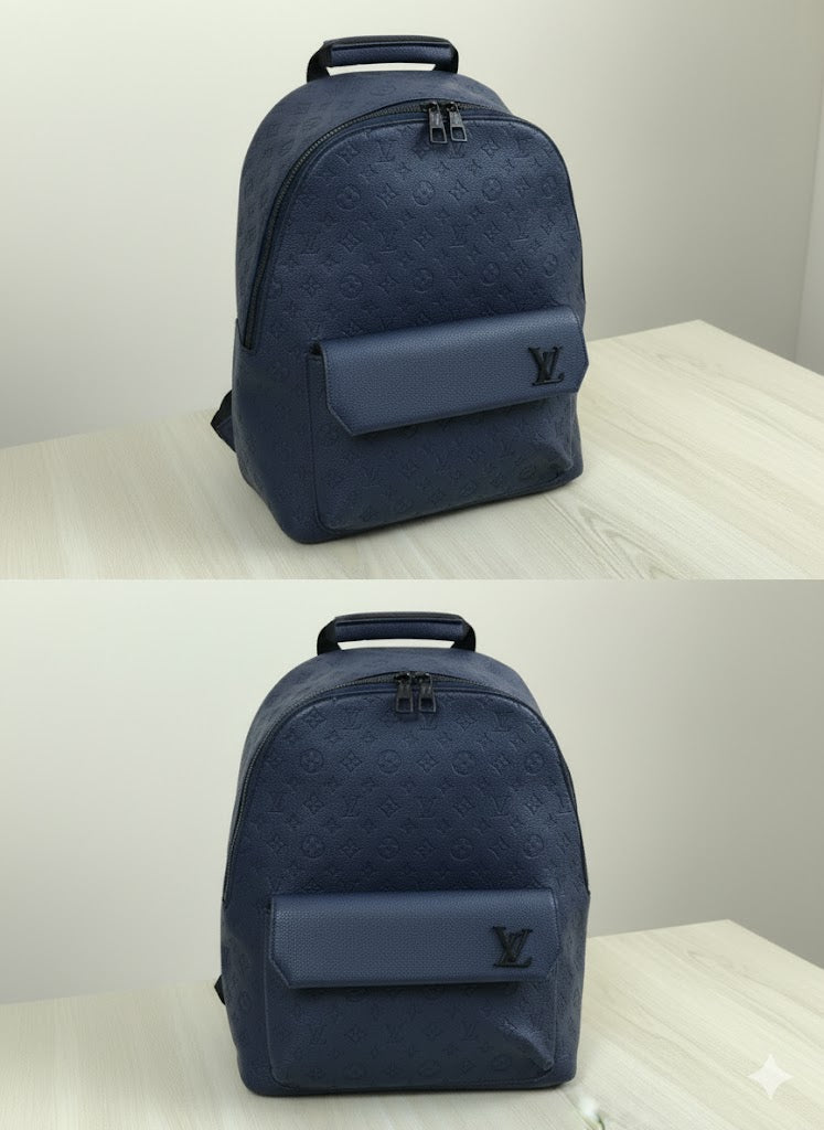 Louis Vuitton Damier Graphite Campus Backpack (Blue)